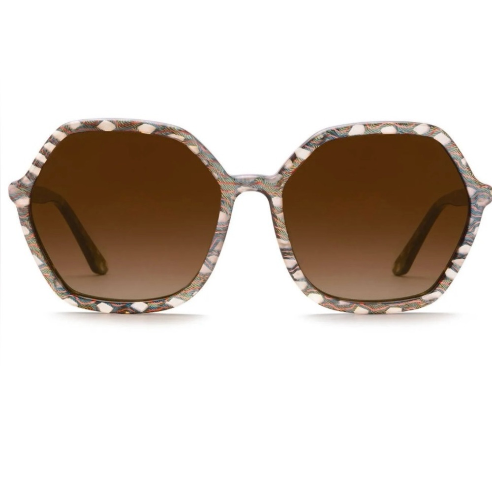 KREWE Jackie Sunglasses with Gradient Lenses- Como color